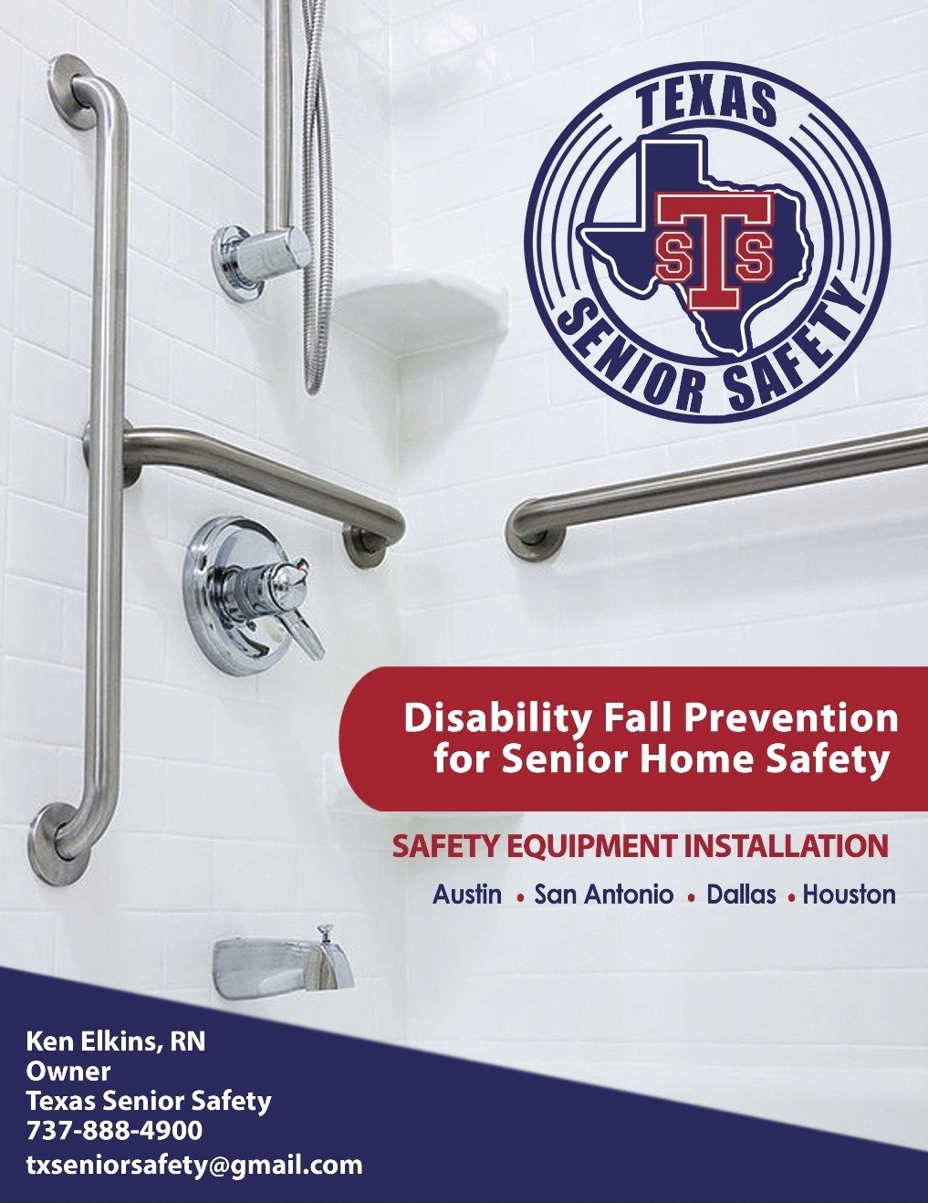 San Antonio Grab Bar Installation